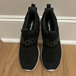 Black adidas men’s slip on Adidas running athletic shoes sneakers lite racer